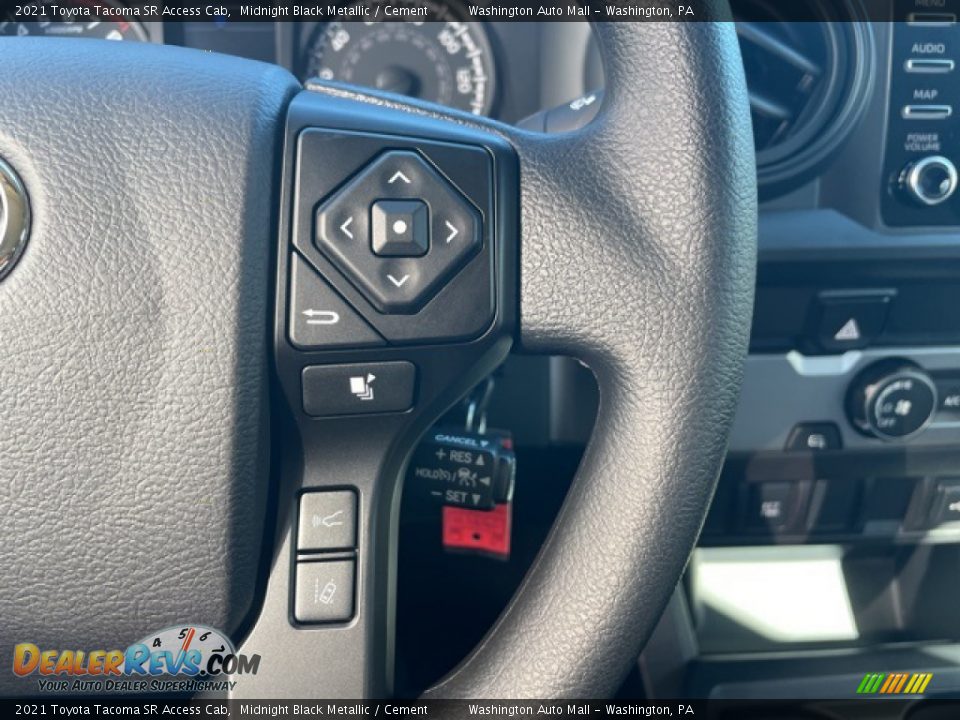 2021 Toyota Tacoma SR Access Cab Steering Wheel Photo #18