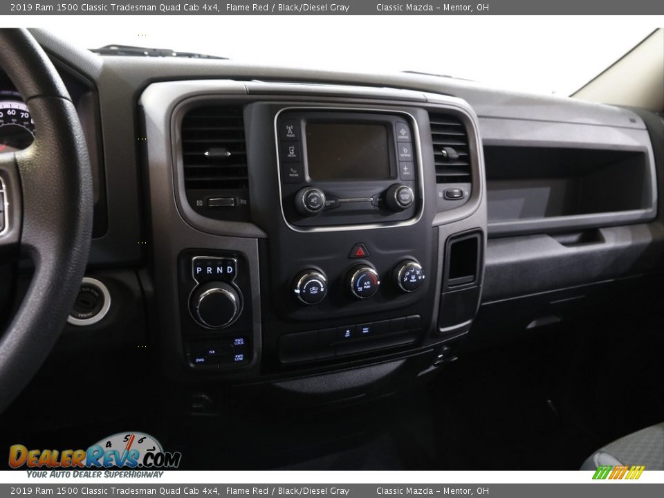 2019 Ram 1500 Classic Tradesman Quad Cab 4x4 Flame Red / Black/Diesel Gray Photo #9