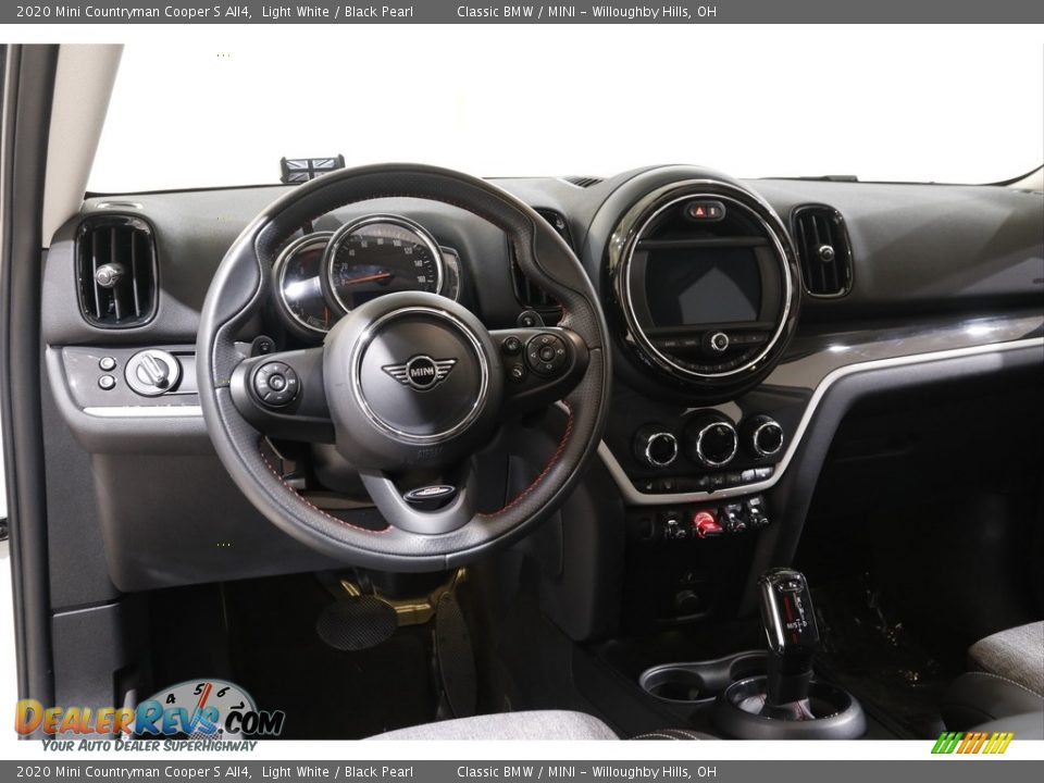 2020 Mini Countryman Cooper S All4 Light White / Black Pearl Photo #6