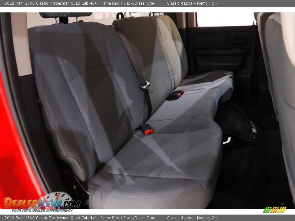 2019 Ram 1500 Classic Tradesman Quad Cab 4x4 Flame Red / Black/Diesel Gray Photo #15