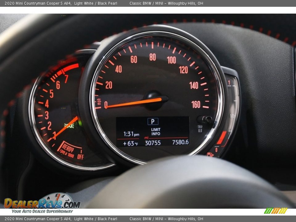 2020 Mini Countryman Cooper S All4 Gauges Photo #8