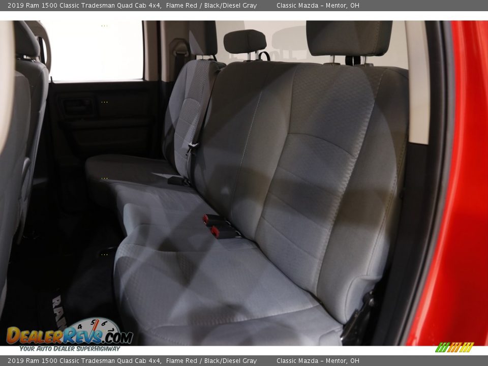 2019 Ram 1500 Classic Tradesman Quad Cab 4x4 Flame Red / Black/Diesel Gray Photo #16