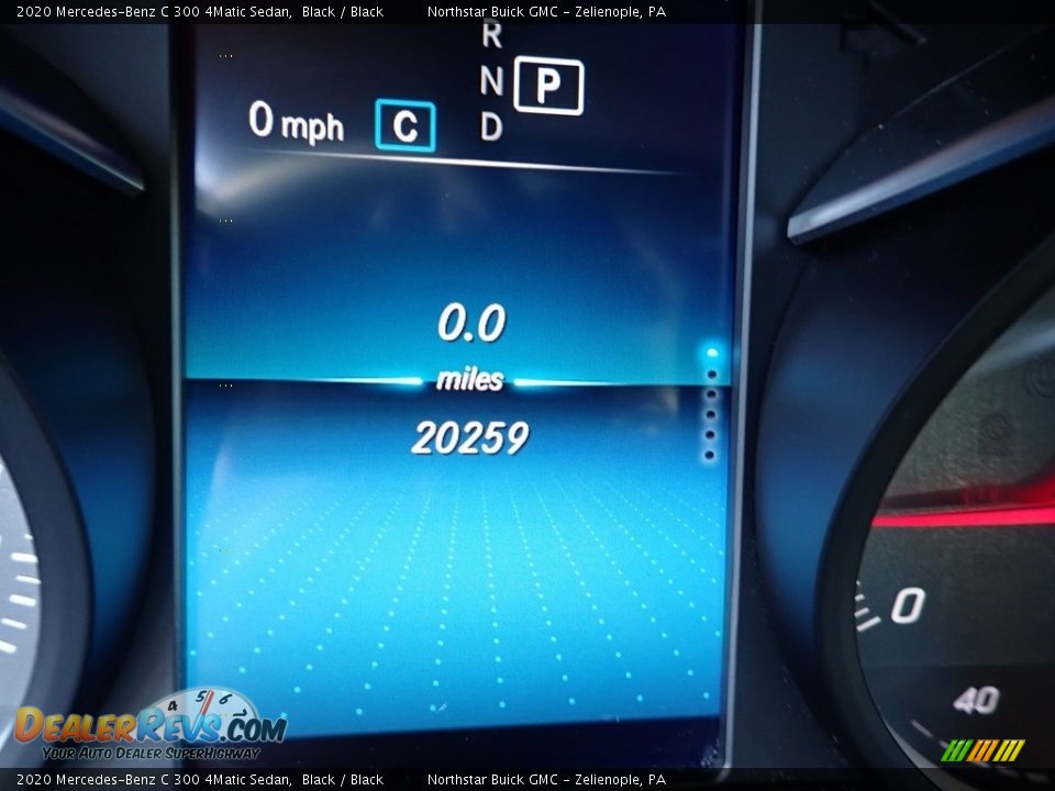 2020 Mercedes-Benz C 300 4Matic Sedan Black / Black Photo #30