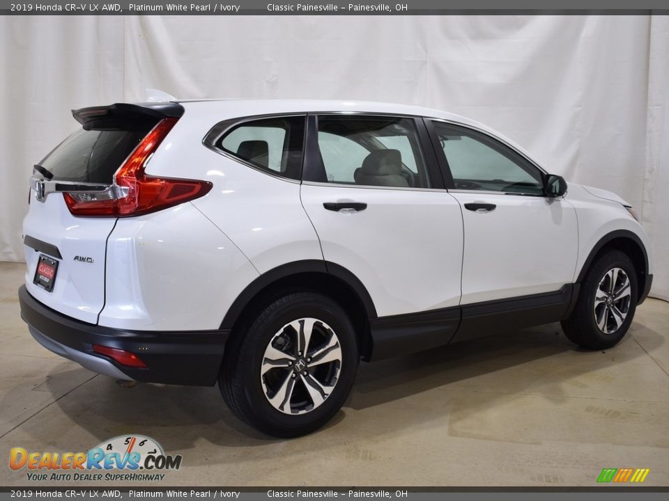 2019 Honda CR-V LX AWD Platinum White Pearl / Ivory Photo #2