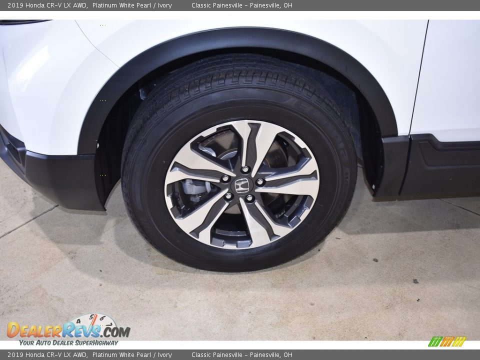 2019 Honda CR-V LX AWD Platinum White Pearl / Ivory Photo #5