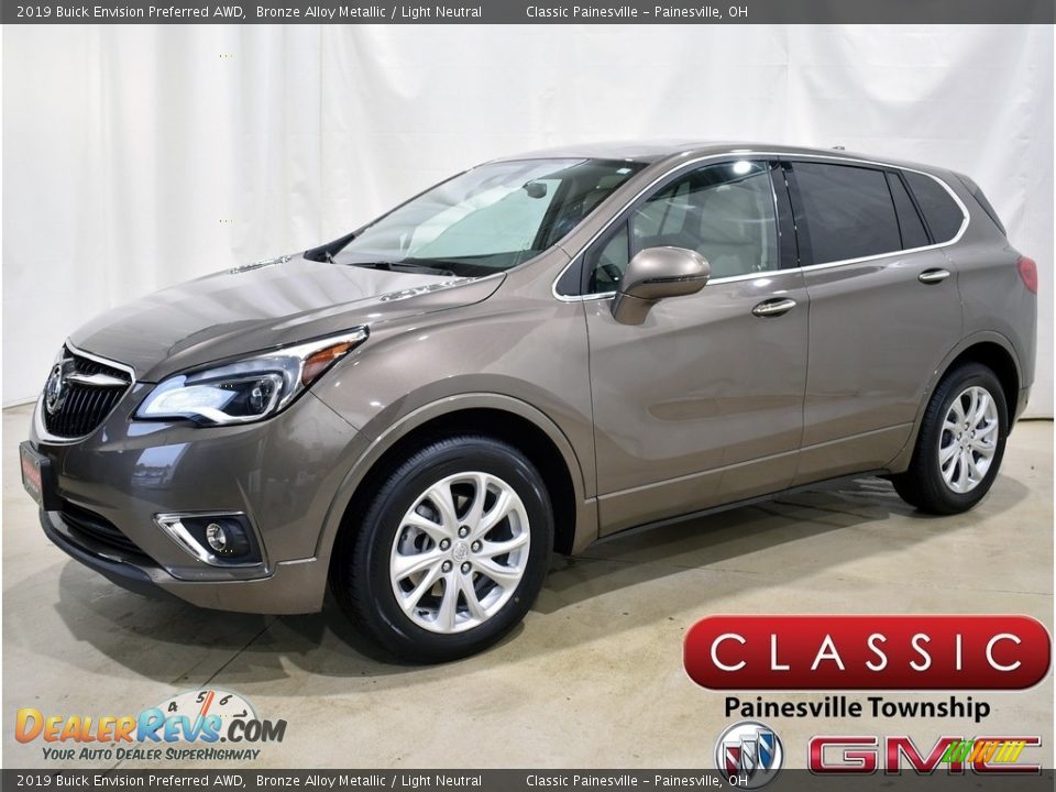 2019 Buick Envision Preferred AWD Bronze Alloy Metallic / Light Neutral Photo #1