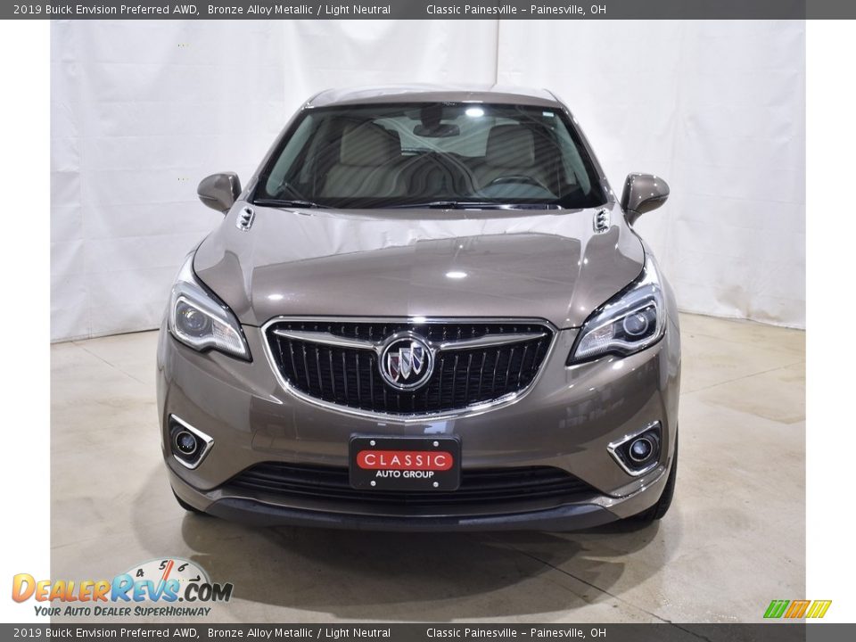 2019 Buick Envision Preferred AWD Bronze Alloy Metallic / Light Neutral Photo #4