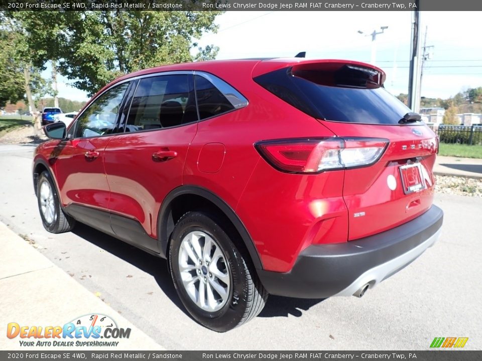 2020 Ford Escape SE 4WD Rapid Red Metallic / Sandstone Photo #5