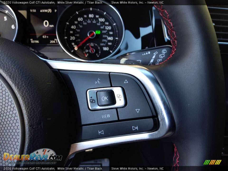 2020 Volkswagen Golf GTI Autobahn Steering Wheel Photo #19