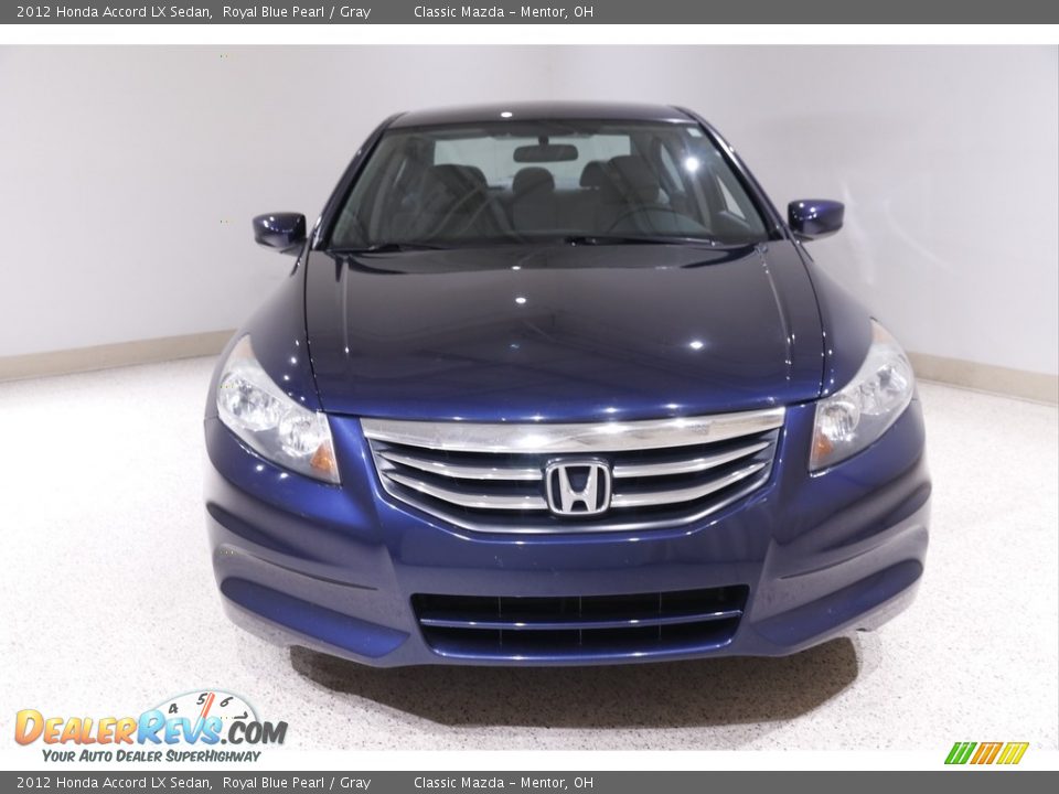 2012 Honda Accord LX Sedan Royal Blue Pearl / Gray Photo #2