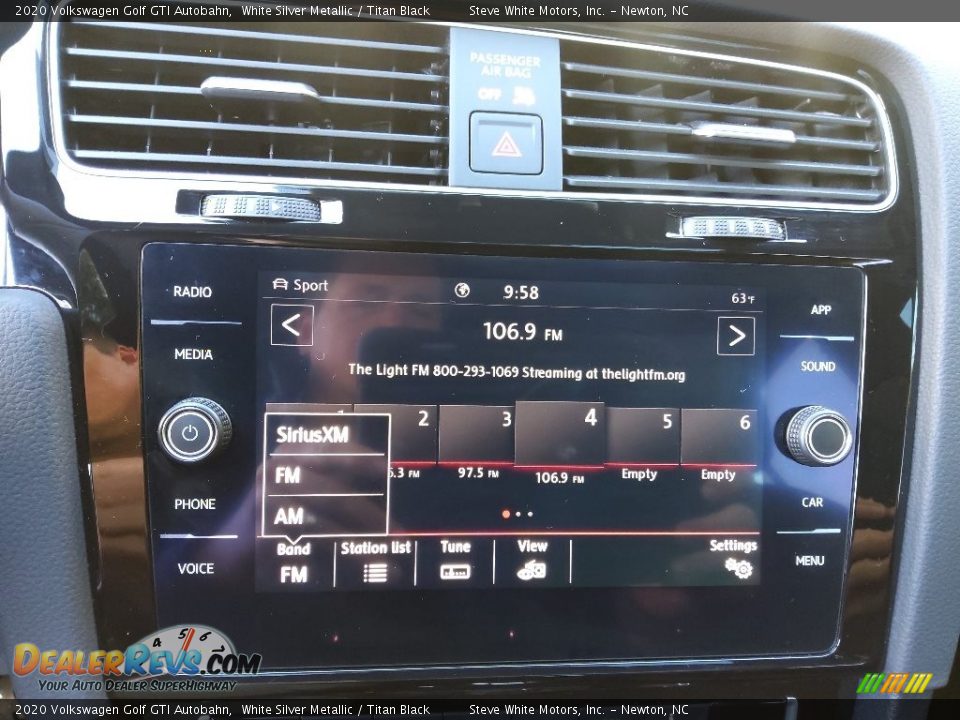 Audio System of 2020 Volkswagen Golf GTI Autobahn Photo #21