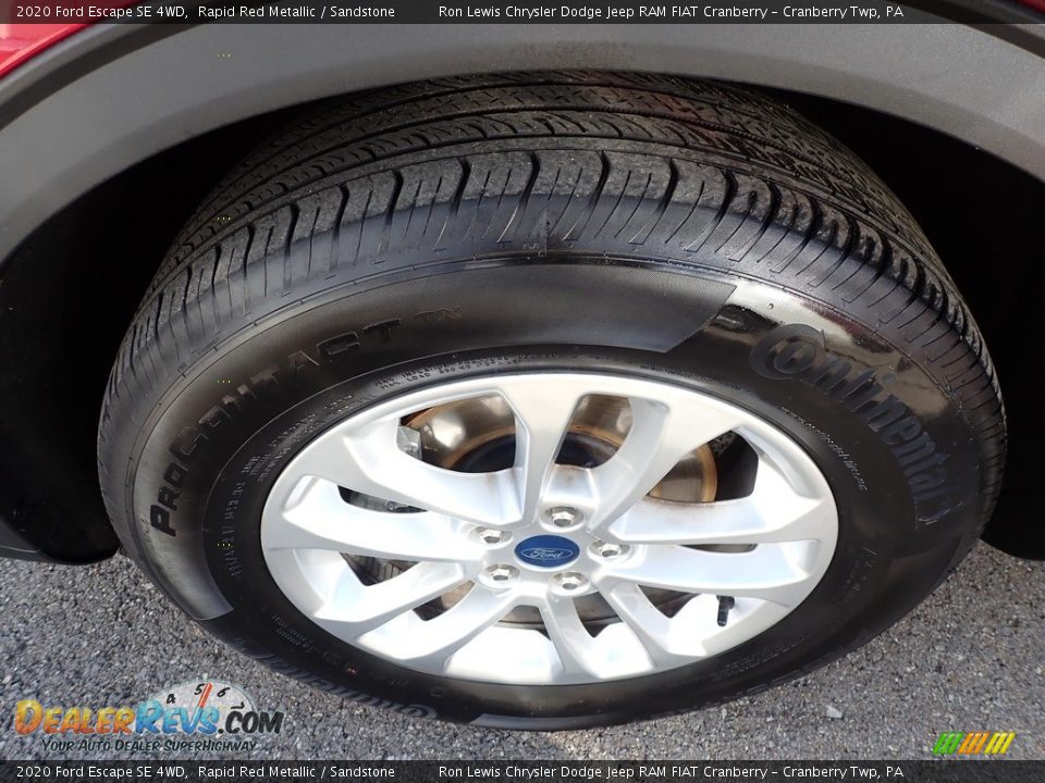 2020 Ford Escape SE 4WD Rapid Red Metallic / Sandstone Photo #10