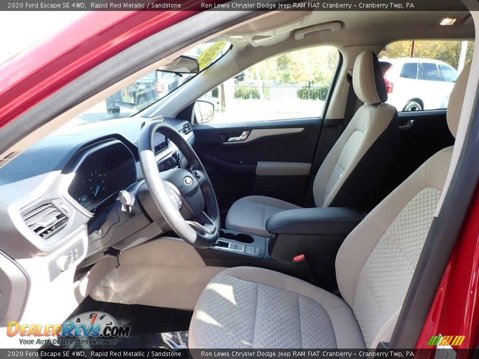 2020 Ford Escape SE 4WD Rapid Red Metallic / Sandstone Photo #12