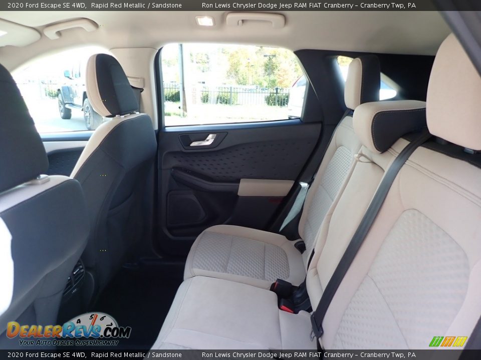 2020 Ford Escape SE 4WD Rapid Red Metallic / Sandstone Photo #13