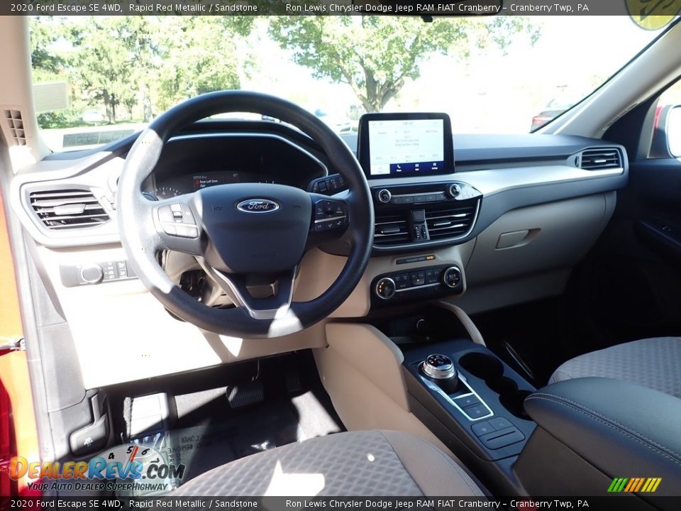 2020 Ford Escape SE 4WD Rapid Red Metallic / Sandstone Photo #14