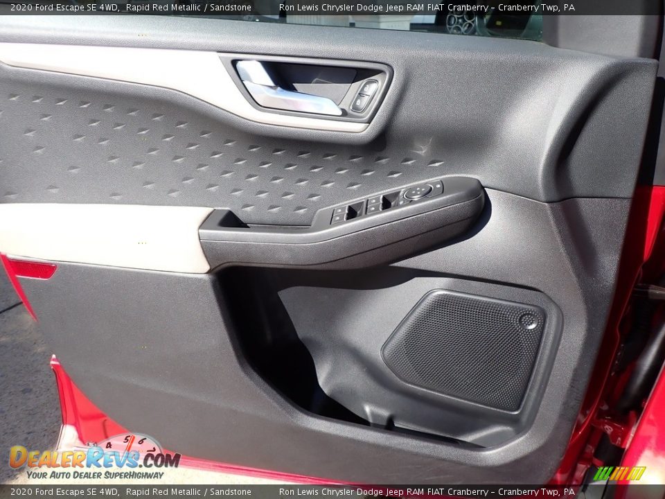 2020 Ford Escape SE 4WD Rapid Red Metallic / Sandstone Photo #15