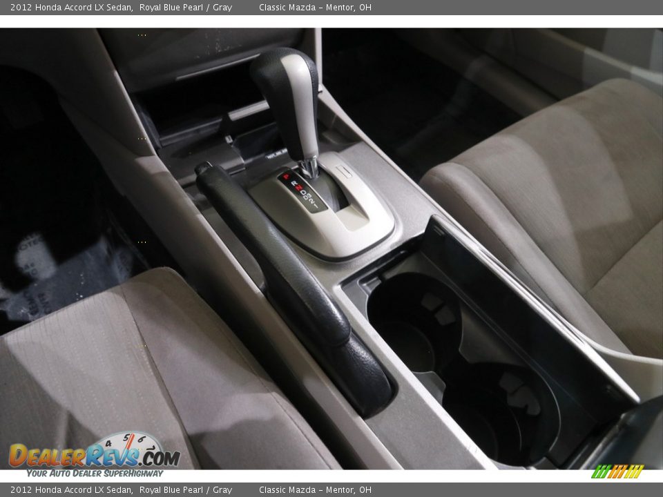 2012 Honda Accord LX Sedan Royal Blue Pearl / Gray Photo #12