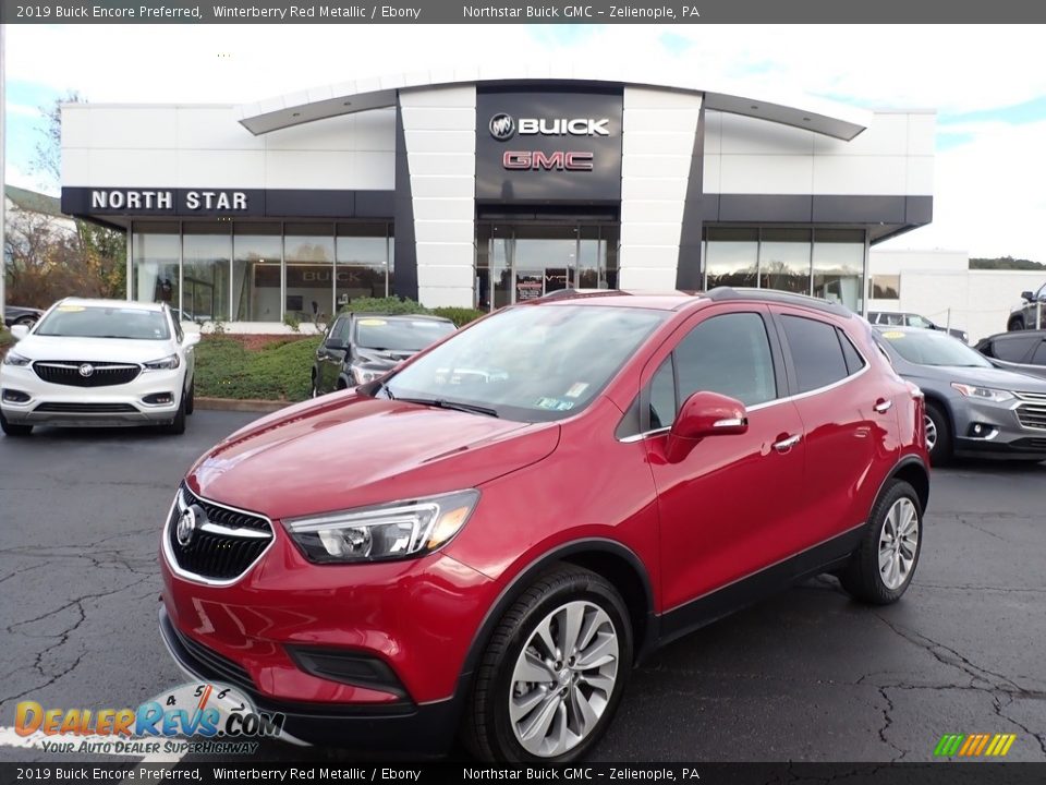 2019 Buick Encore Preferred Winterberry Red Metallic / Ebony Photo #1