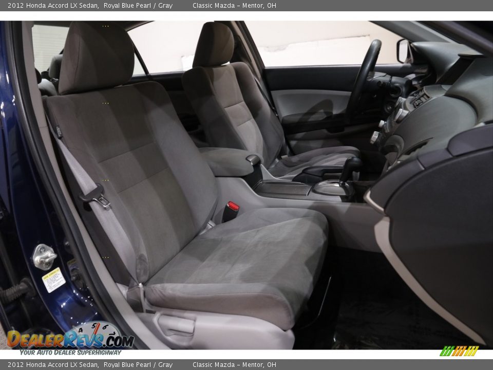 2012 Honda Accord LX Sedan Royal Blue Pearl / Gray Photo #13
