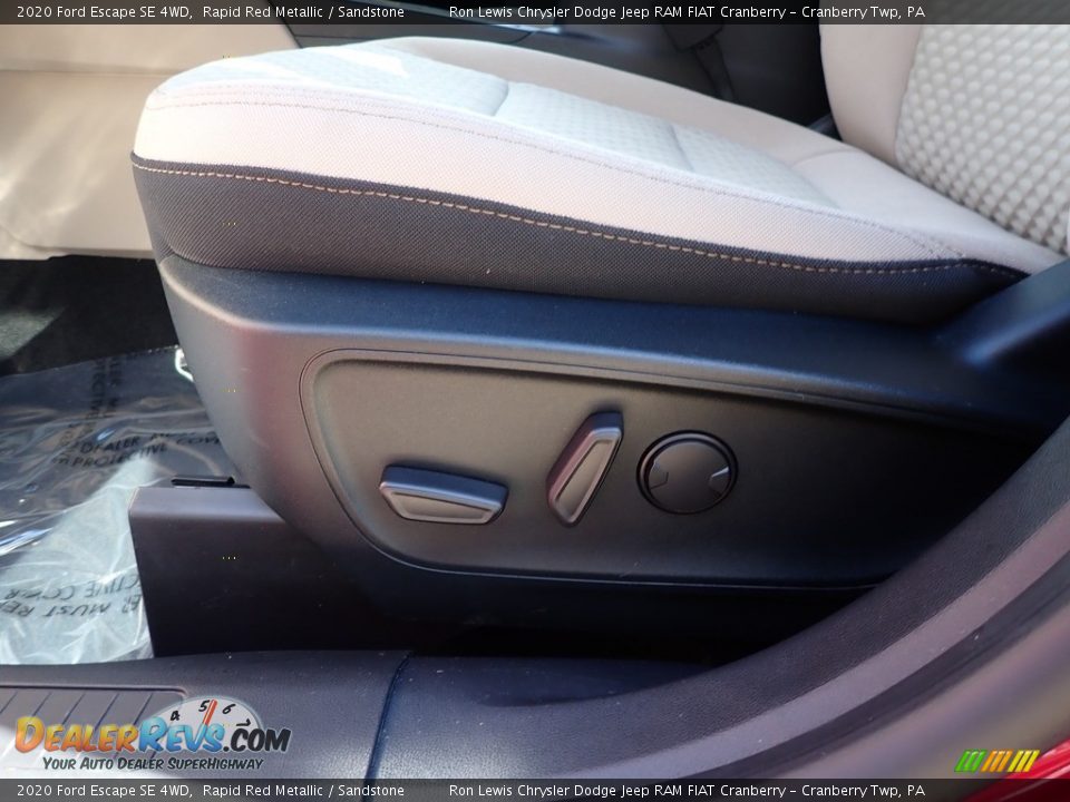 2020 Ford Escape SE 4WD Rapid Red Metallic / Sandstone Photo #19
