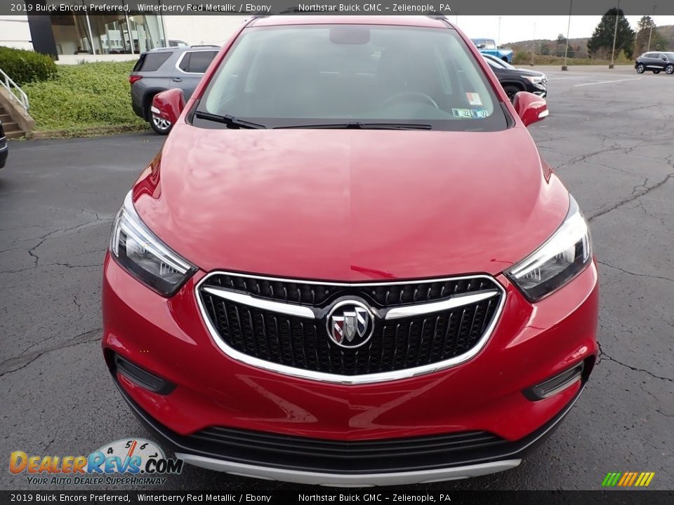 2019 Buick Encore Preferred Winterberry Red Metallic / Ebony Photo #3