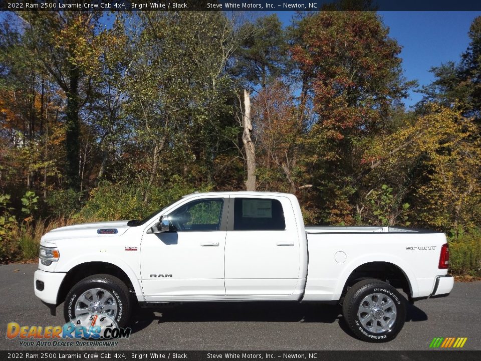 2022 Ram 2500 Laramie Crew Cab 4x4 Bright White / Black Photo #1