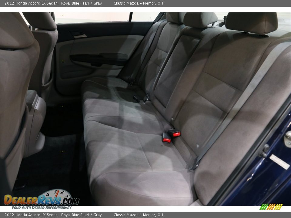 2012 Honda Accord LX Sedan Royal Blue Pearl / Gray Photo #15