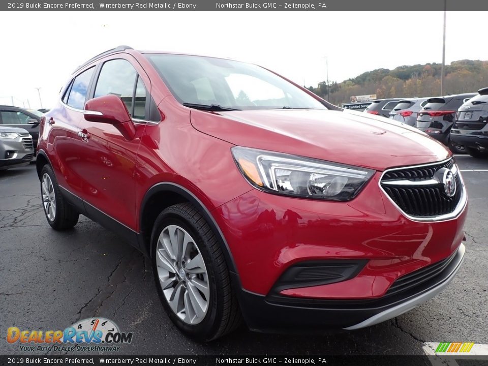 2019 Buick Encore Preferred Winterberry Red Metallic / Ebony Photo #4