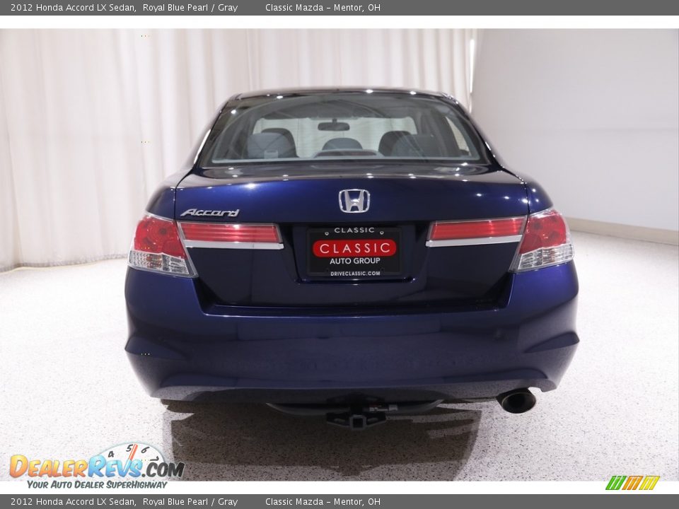 2012 Honda Accord LX Sedan Royal Blue Pearl / Gray Photo #16