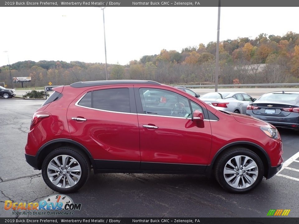 2019 Buick Encore Preferred Winterberry Red Metallic / Ebony Photo #5