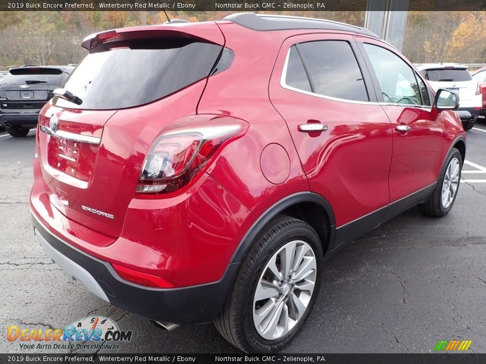 2019 Buick Encore Preferred Winterberry Red Metallic / Ebony Photo #9