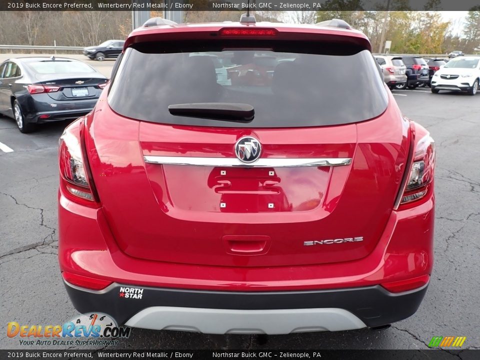 2019 Buick Encore Preferred Winterberry Red Metallic / Ebony Photo #10