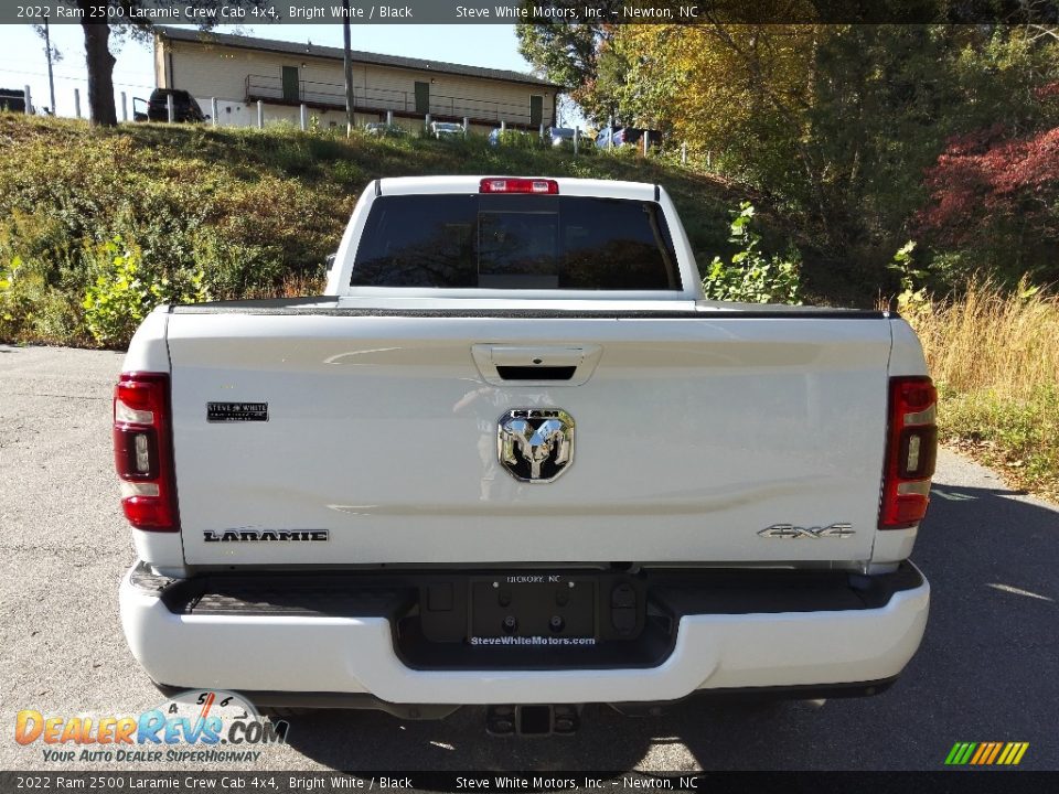 2022 Ram 2500 Laramie Crew Cab 4x4 Bright White / Black Photo #7