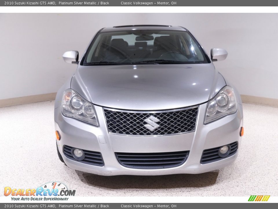 2010 Suzuki Kizashi GTS AWD Platinum Silver Metallic / Black Photo #2