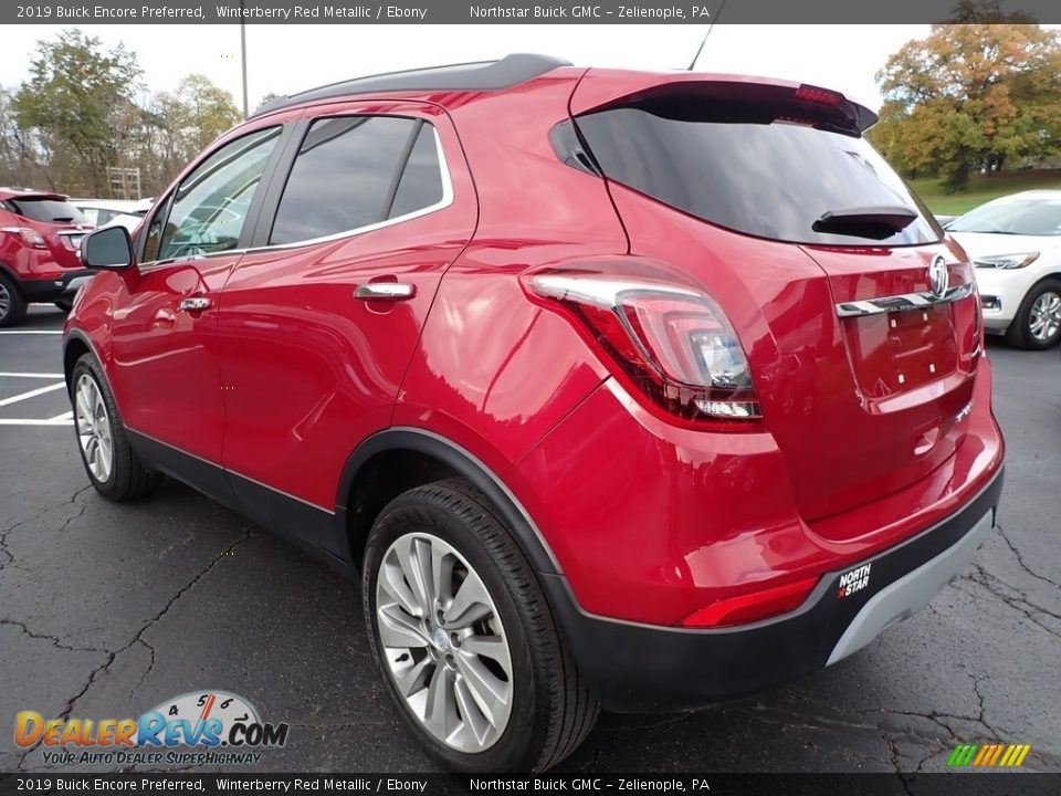 2019 Buick Encore Preferred Winterberry Red Metallic / Ebony Photo #12