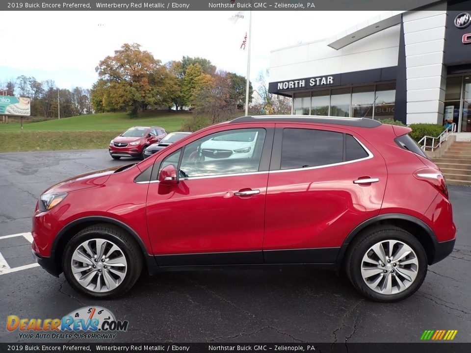 2019 Buick Encore Preferred Winterberry Red Metallic / Ebony Photo #13