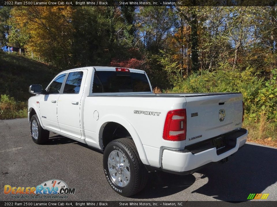 2022 Ram 2500 Laramie Crew Cab 4x4 Bright White / Black Photo #9