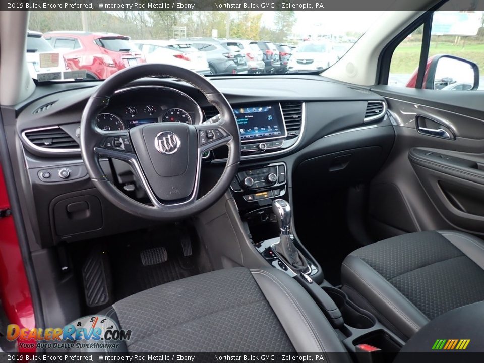 2019 Buick Encore Preferred Winterberry Red Metallic / Ebony Photo #18