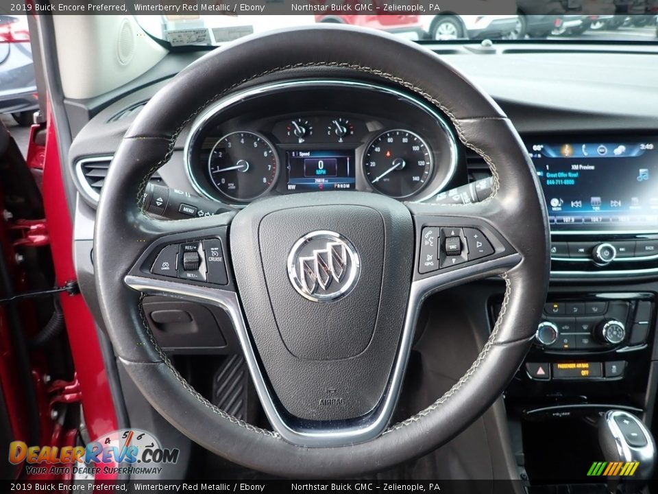 2019 Buick Encore Preferred Winterberry Red Metallic / Ebony Photo #21