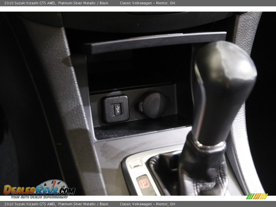 2010 Suzuki Kizashi GTS AWD Platinum Silver Metallic / Black Photo #13