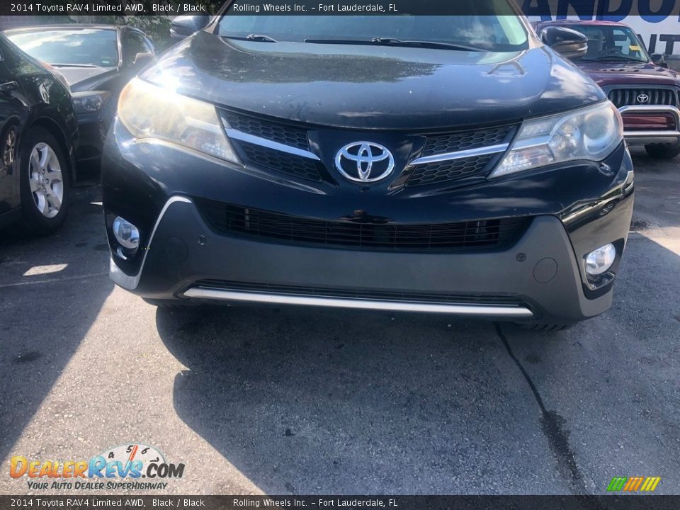 2014 Toyota RAV4 Limited AWD Black / Black Photo #2