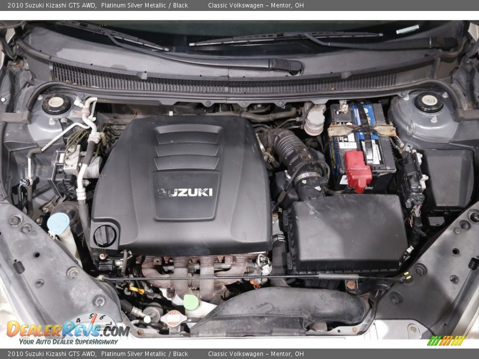 2010 Suzuki Kizashi GTS AWD Platinum Silver Metallic / Black Photo #18