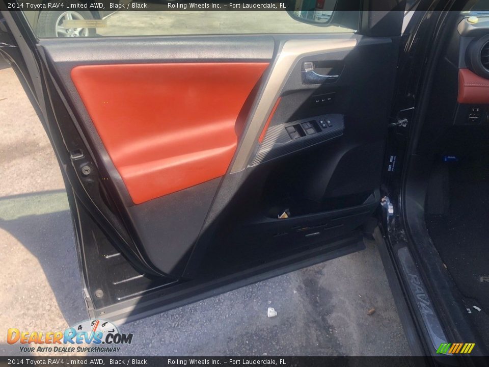 2014 Toyota RAV4 Limited AWD Black / Black Photo #5