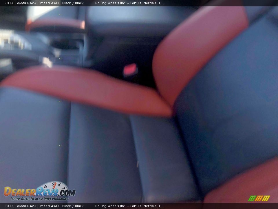 2014 Toyota RAV4 Limited AWD Black / Black Photo #6