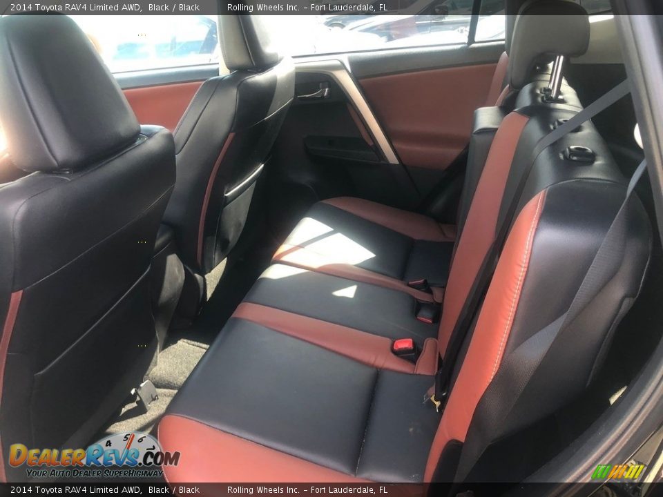 2014 Toyota RAV4 Limited AWD Black / Black Photo #9