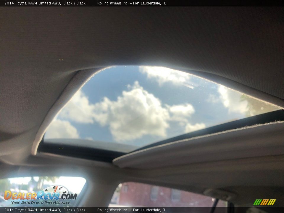 2014 Toyota RAV4 Limited AWD Black / Black Photo #12