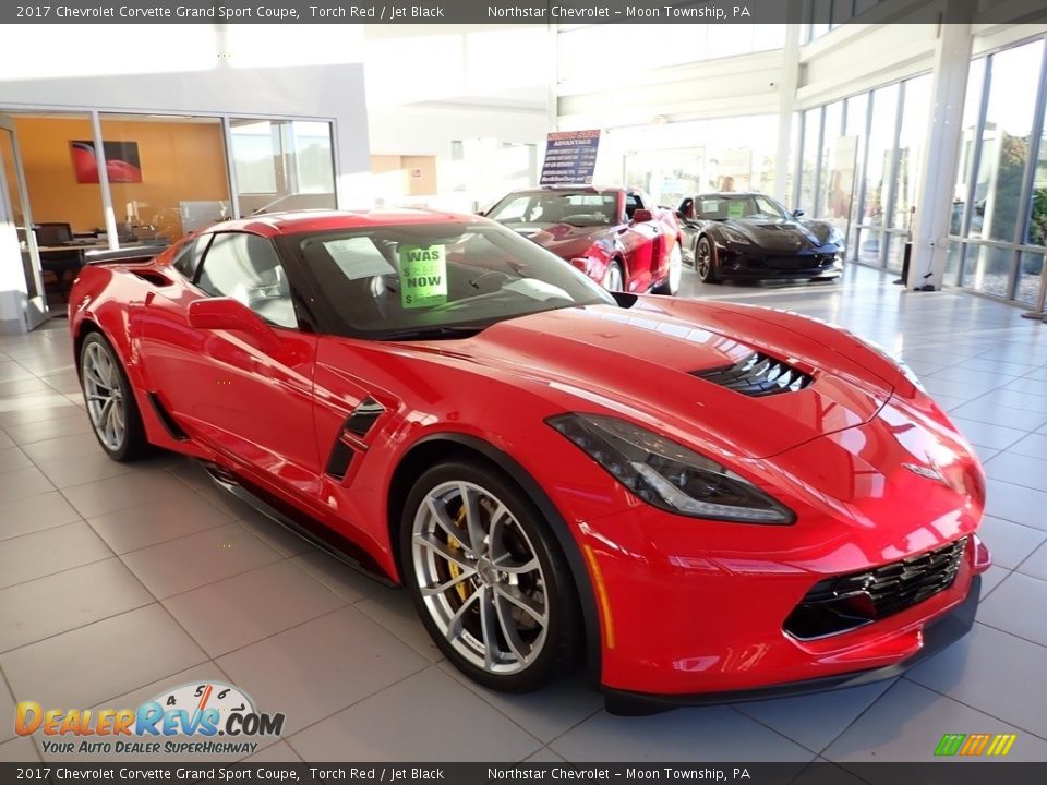 2017 Chevrolet Corvette Grand Sport Coupe Torch Red / Jet Black Photo #9