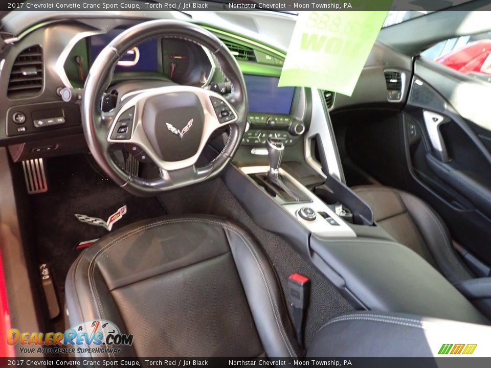 Front Seat of 2017 Chevrolet Corvette Grand Sport Coupe Photo #19