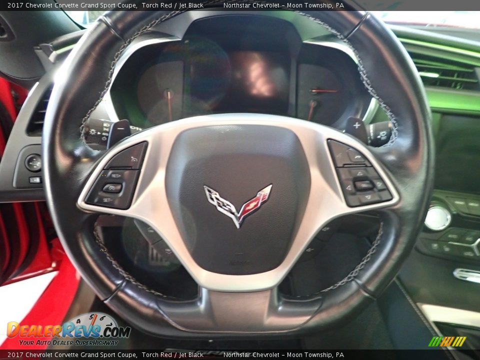 2017 Chevrolet Corvette Grand Sport Coupe Steering Wheel Photo #23