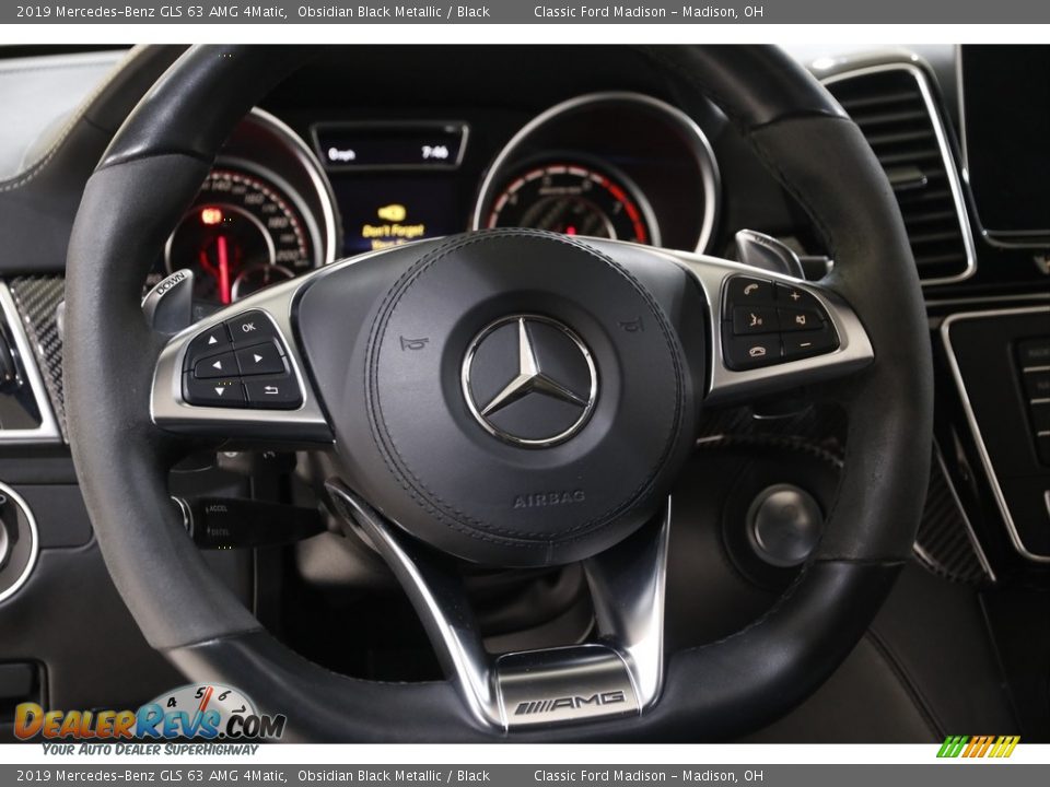 2019 Mercedes-Benz GLS 63 AMG 4Matic Steering Wheel Photo #7